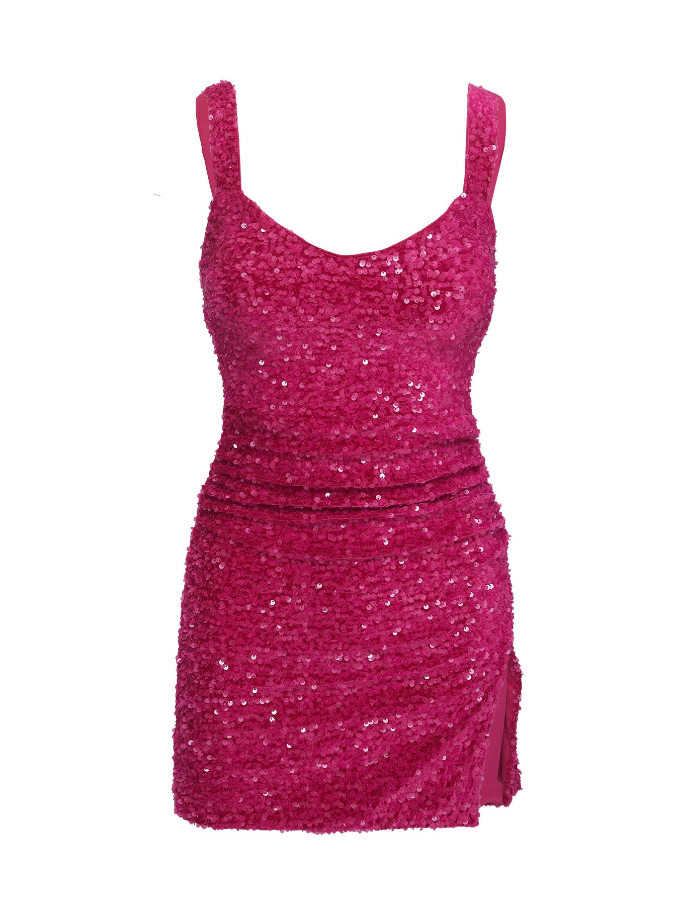 Centerfold Sequin Mini Dress Pink、mySite、solidvoid