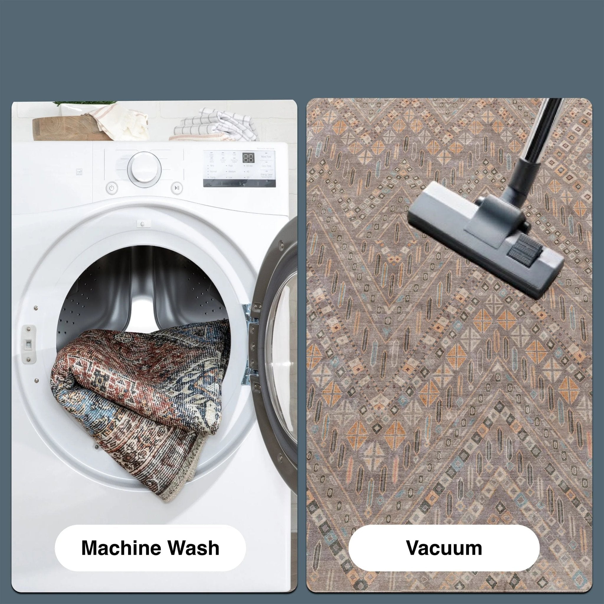 Anya Vintage Tribal Chevron Grey Flat-Weave Rug、mySite、gigharbornorthrealestate