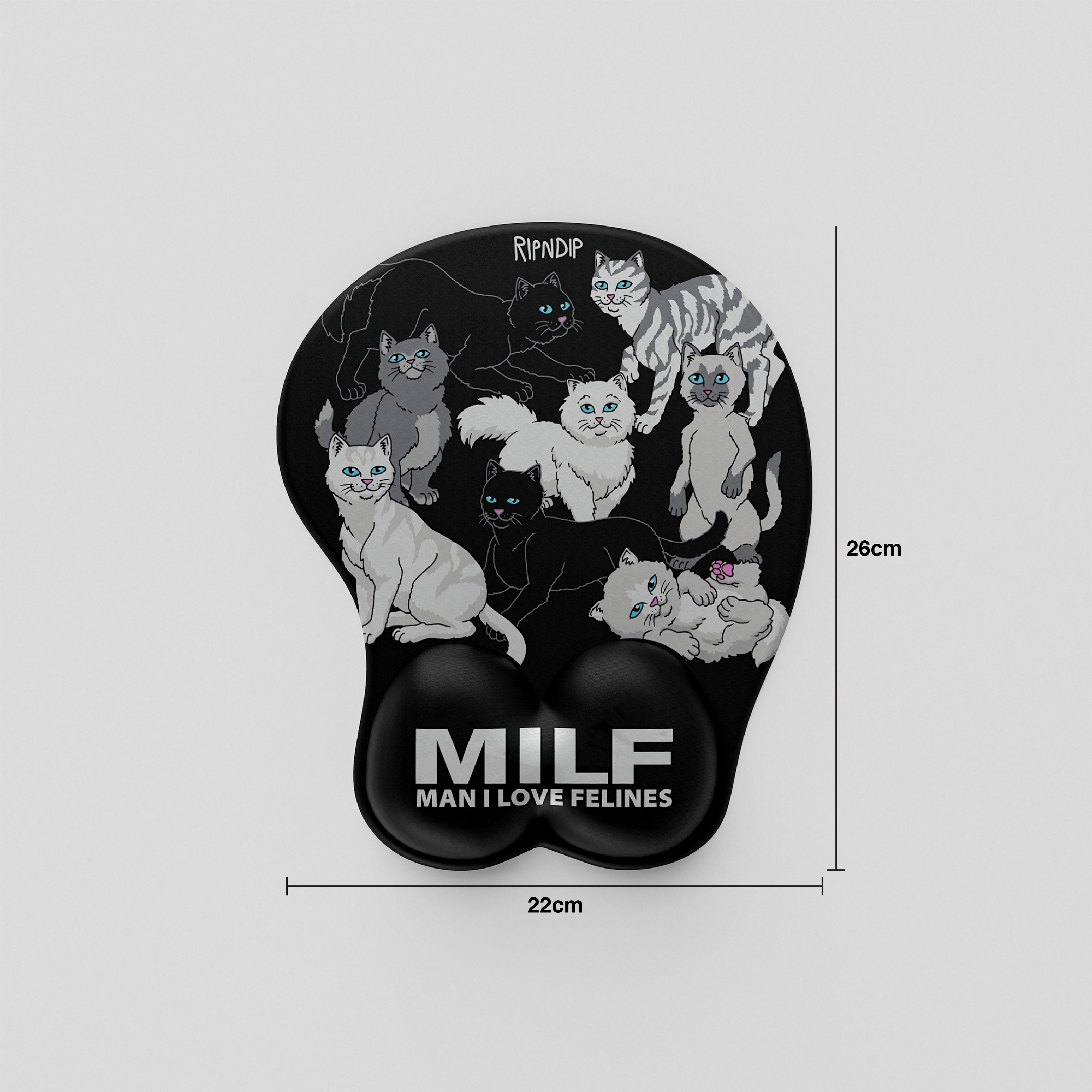  Man I Love Felines Mousepad (Asst)、mySite、merchandisen