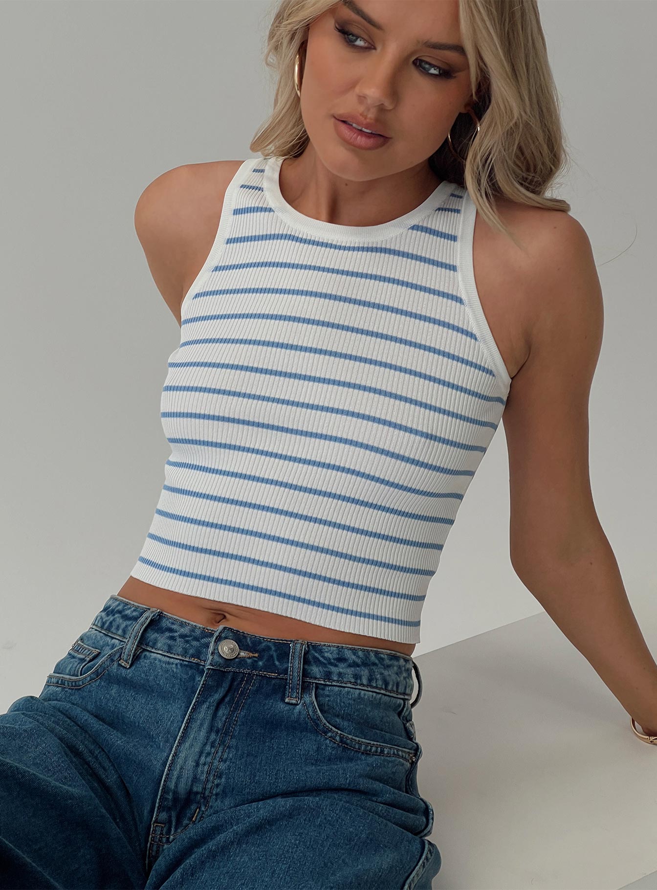 Dupuis Top White / Blue、mySite、solidvoid