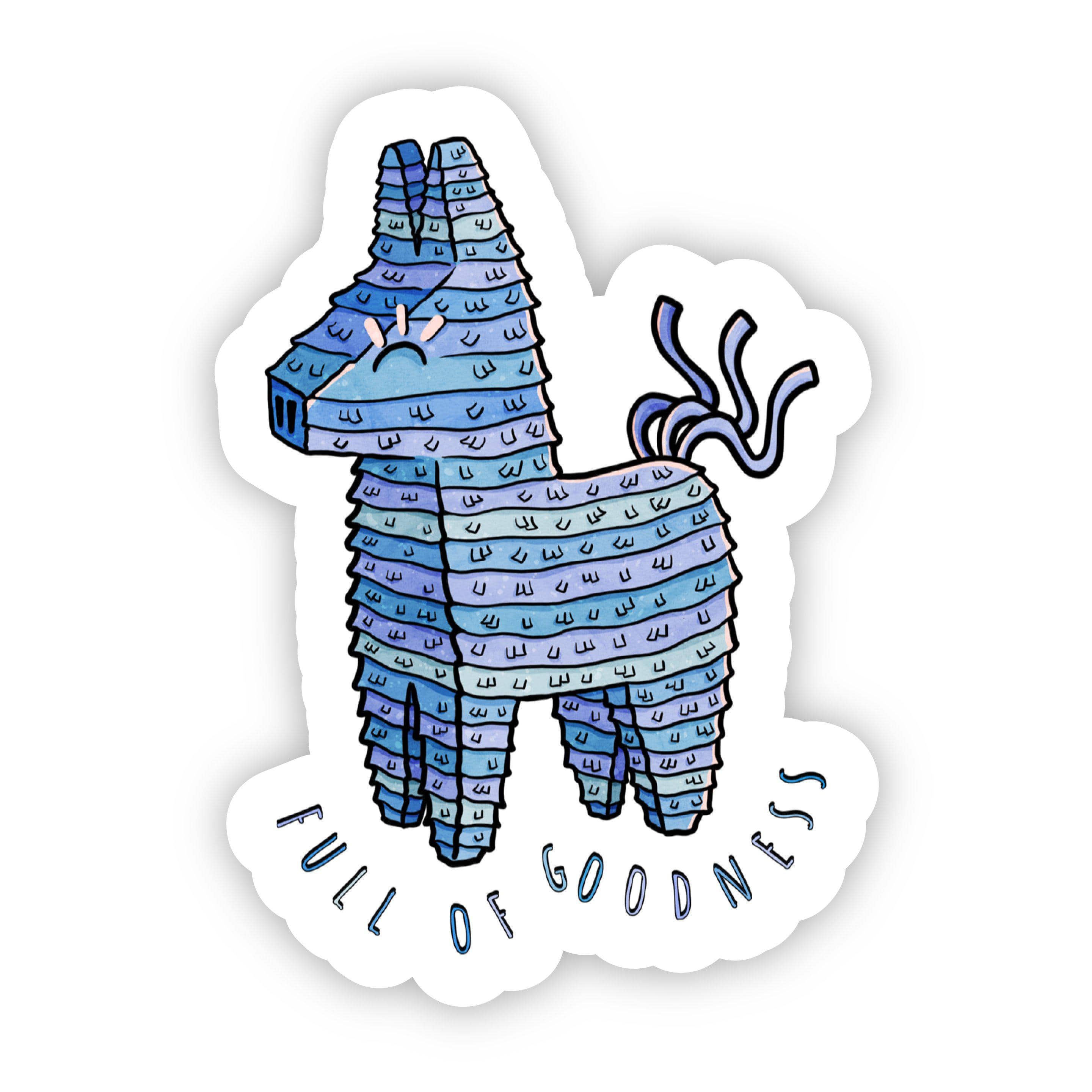 Full of Goodness Blue Pinata Sticker、mySite、elrpsem3k