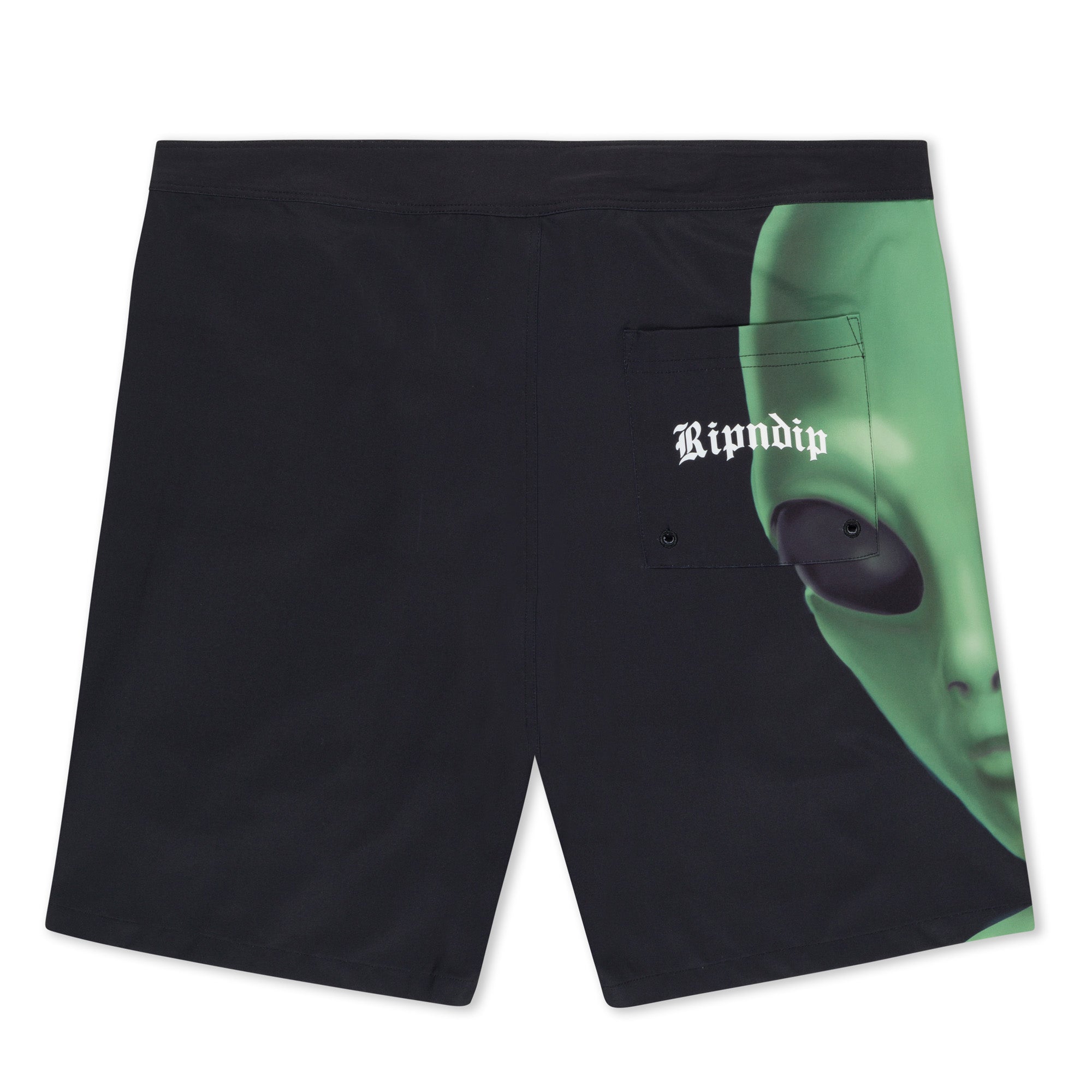  We Come In Peace Swim Shorts (Black)、mySite、merchandisen
