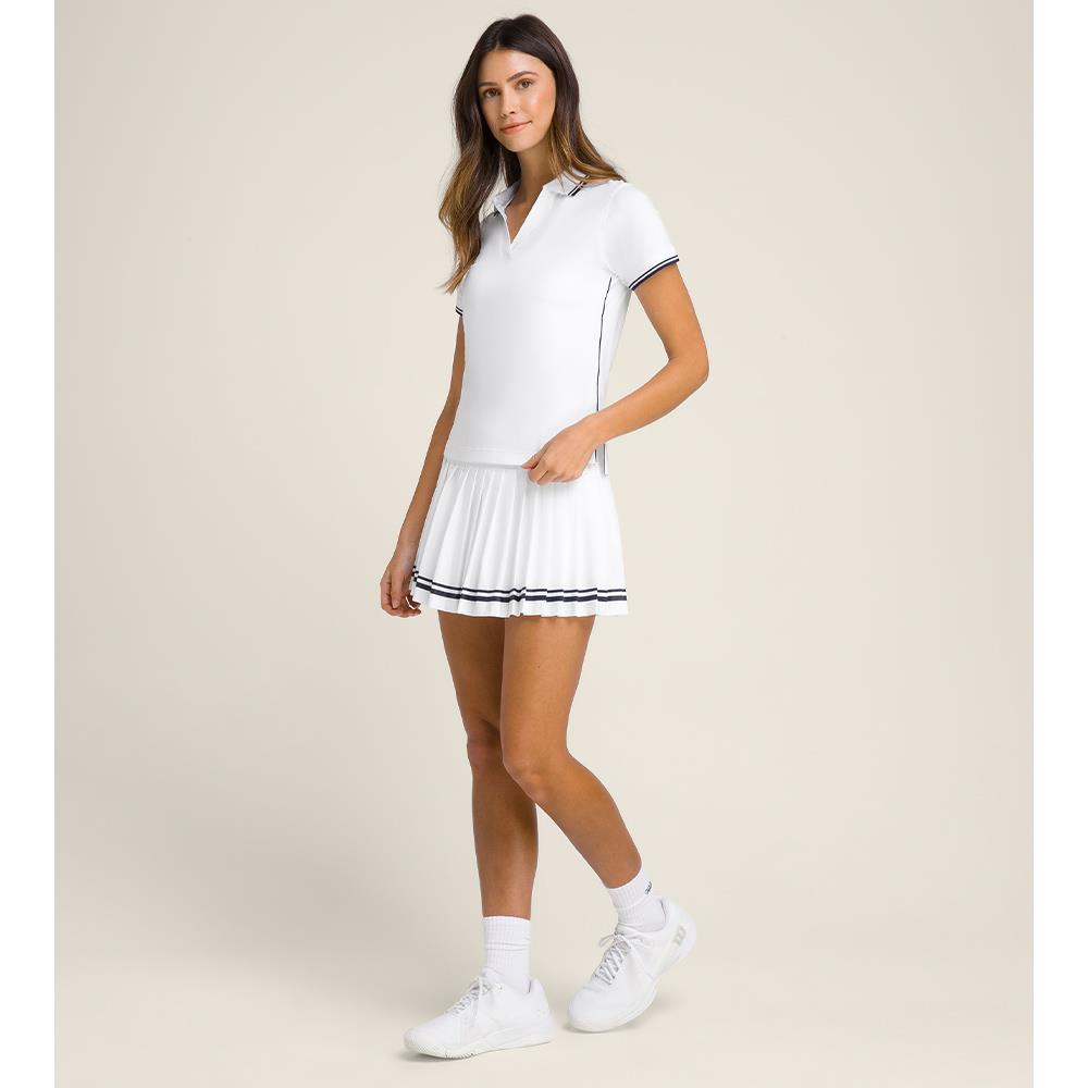 Wilson Women's Club Polo - Bright White