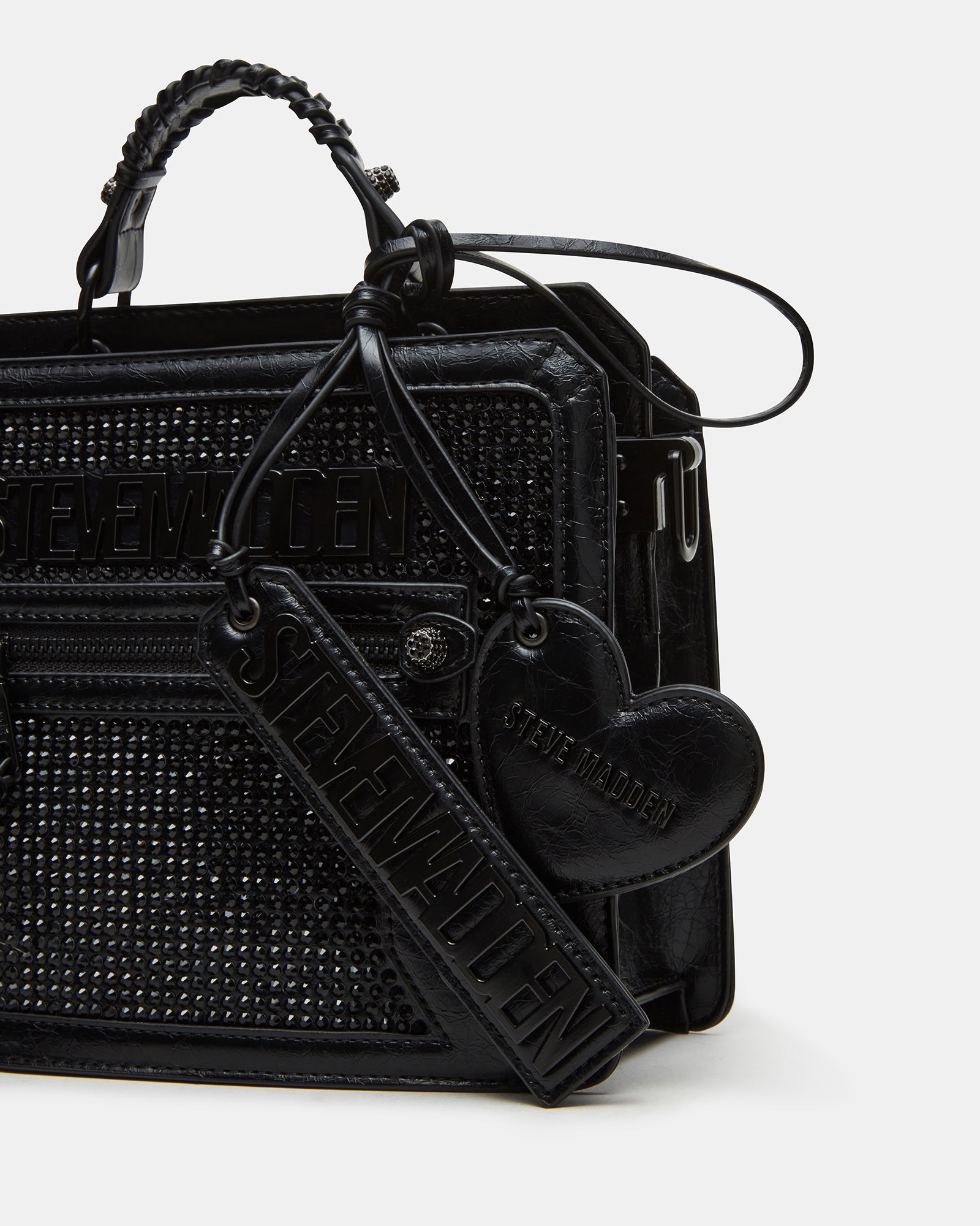 EVELYN CHARMS BAG BLACK/BLACK、mySite、gtrtttuynbv