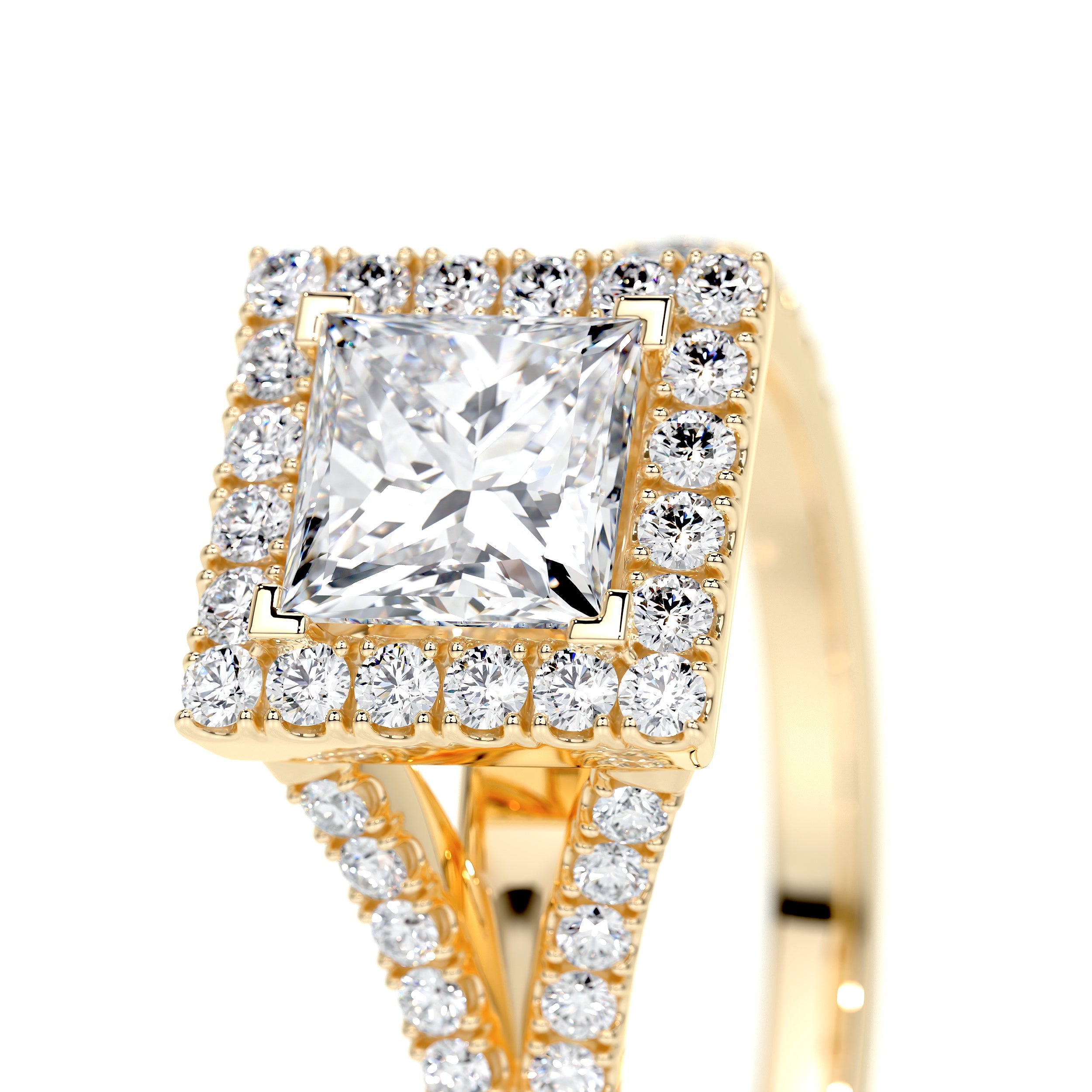 Celia Lab Grown Diamond Ring -18K Yellow Gold、mySite、hinf8tx79