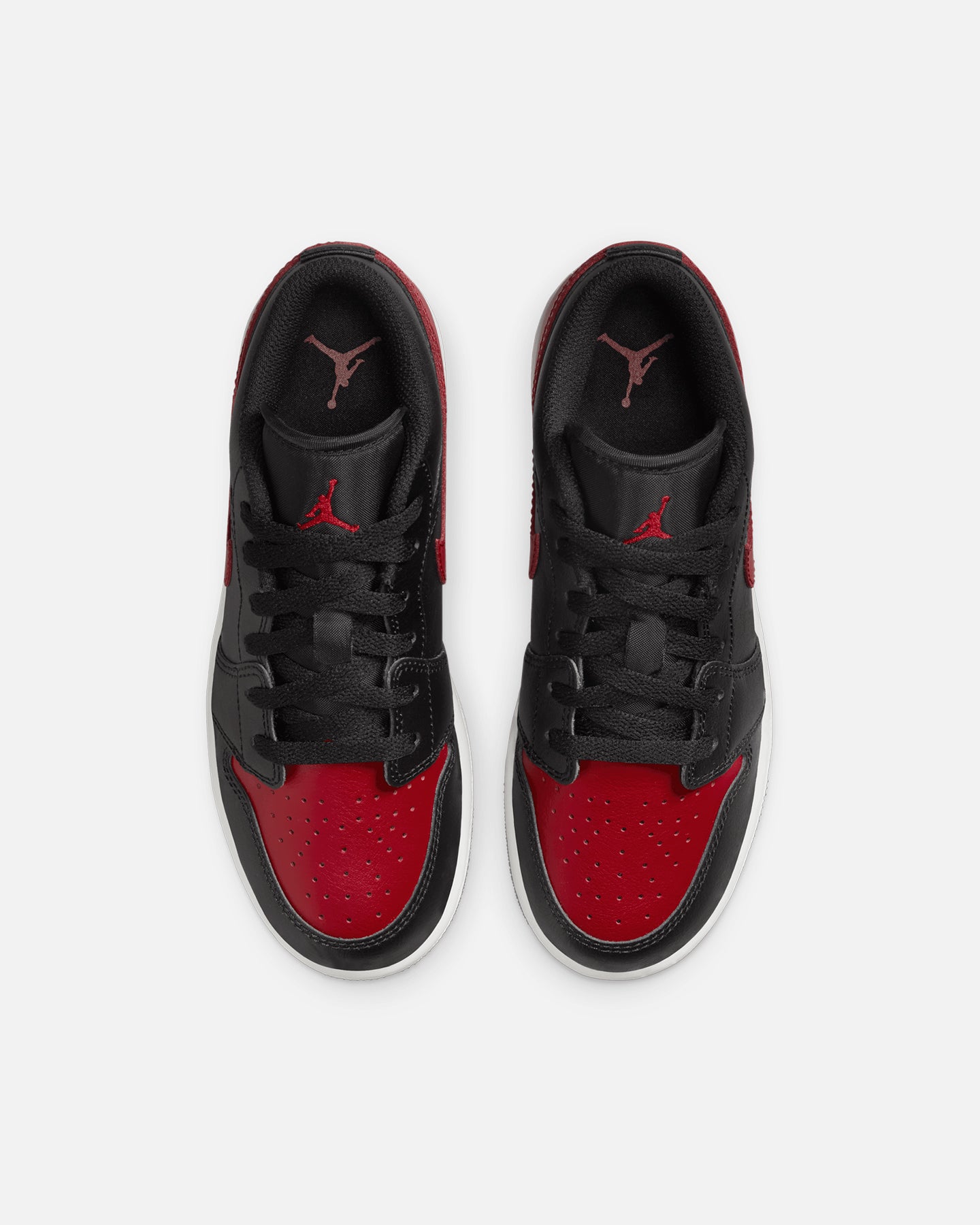 Jordan Kids' Air Jordan 1 Low (GS) Black/Varsity Red、mySite、zt4zffjzw