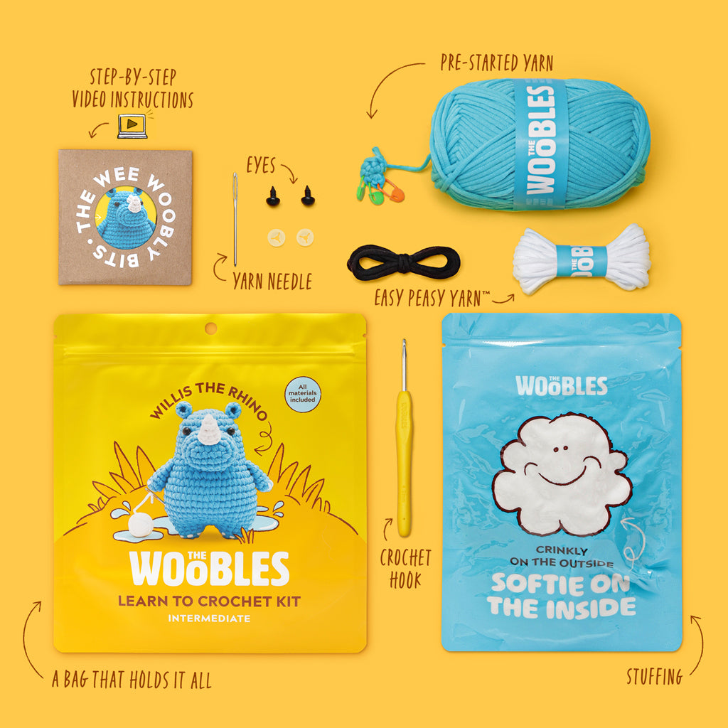  Willis the Rhino Crochet Kit、mySite、ghnorth