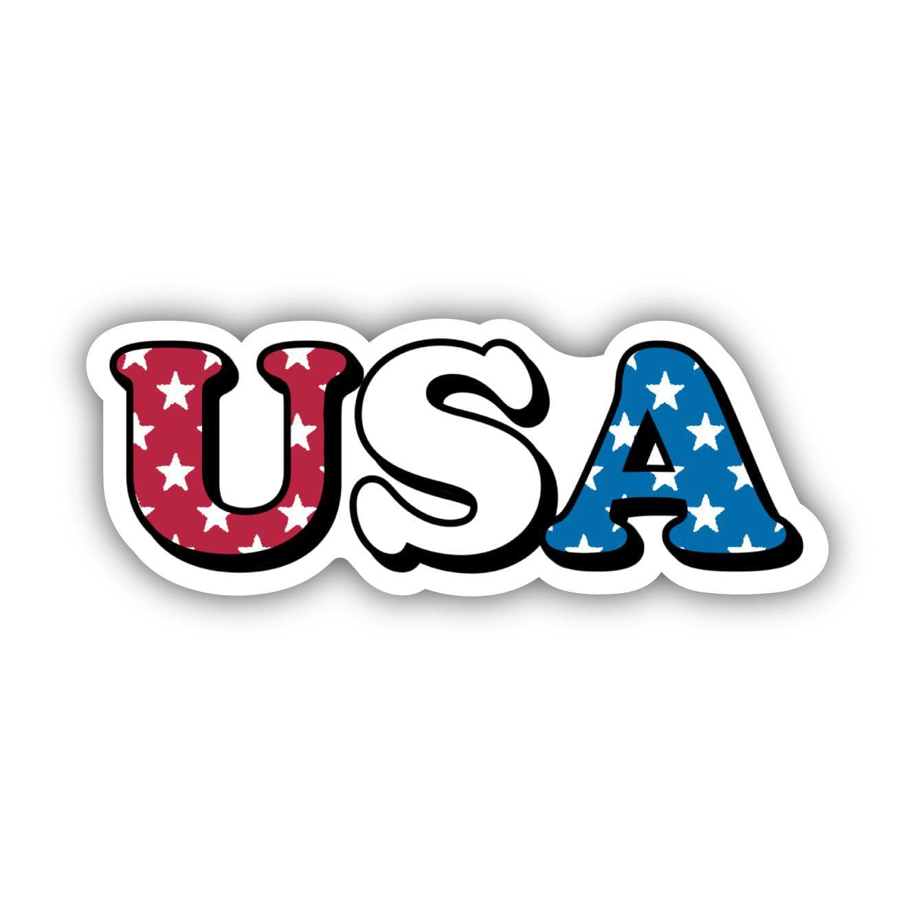  USA Stars Design Lettering、mySite、elrpsem3k