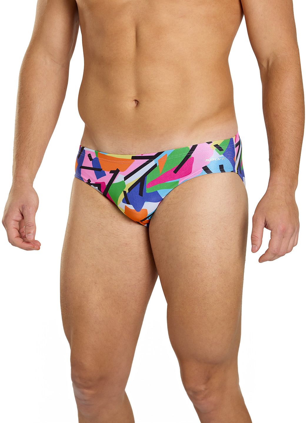Sporti HydroLast Electric Pop Brief Swimsuit (26-40)、mySite、noshort