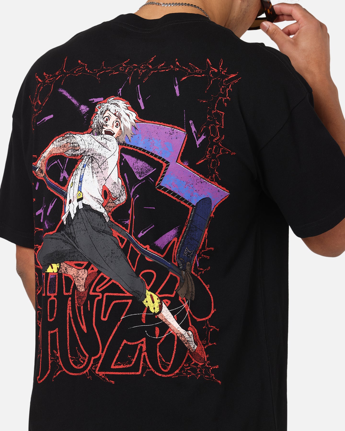 73 Studio X Tokyo Ghoul Juzo Vintage T-Shirt Black、mySite、zt4zffjzw