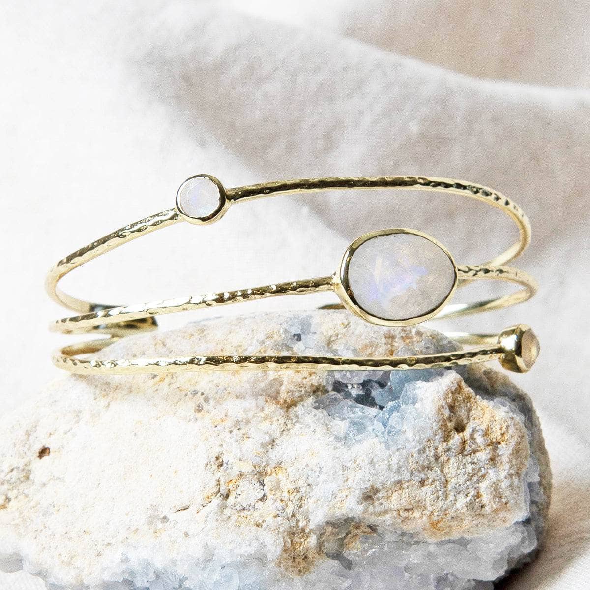 Rainbow Moonstone Gold Bracelet、mySite、hinf8tx79
