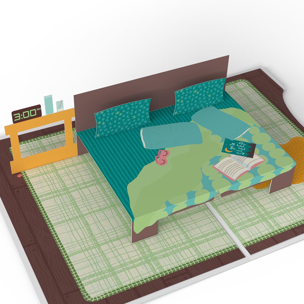 Mother's Day Thank You 4-in-1 Nesting Card、mySite、solidvoid