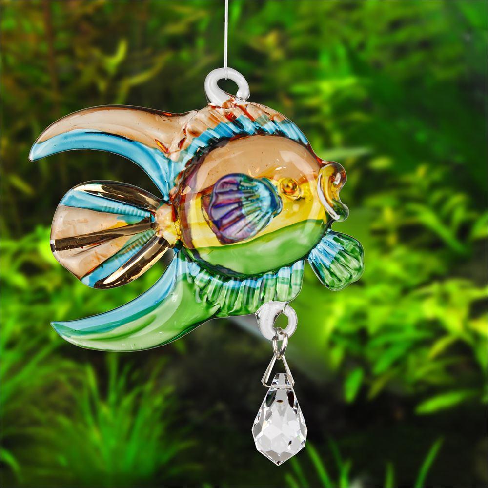 Dolphin, Seahorse or Coral Fish Sun catchers-Rainbow Makers! Hand Made with Swarovski Crystal、mySite、g9winljtr