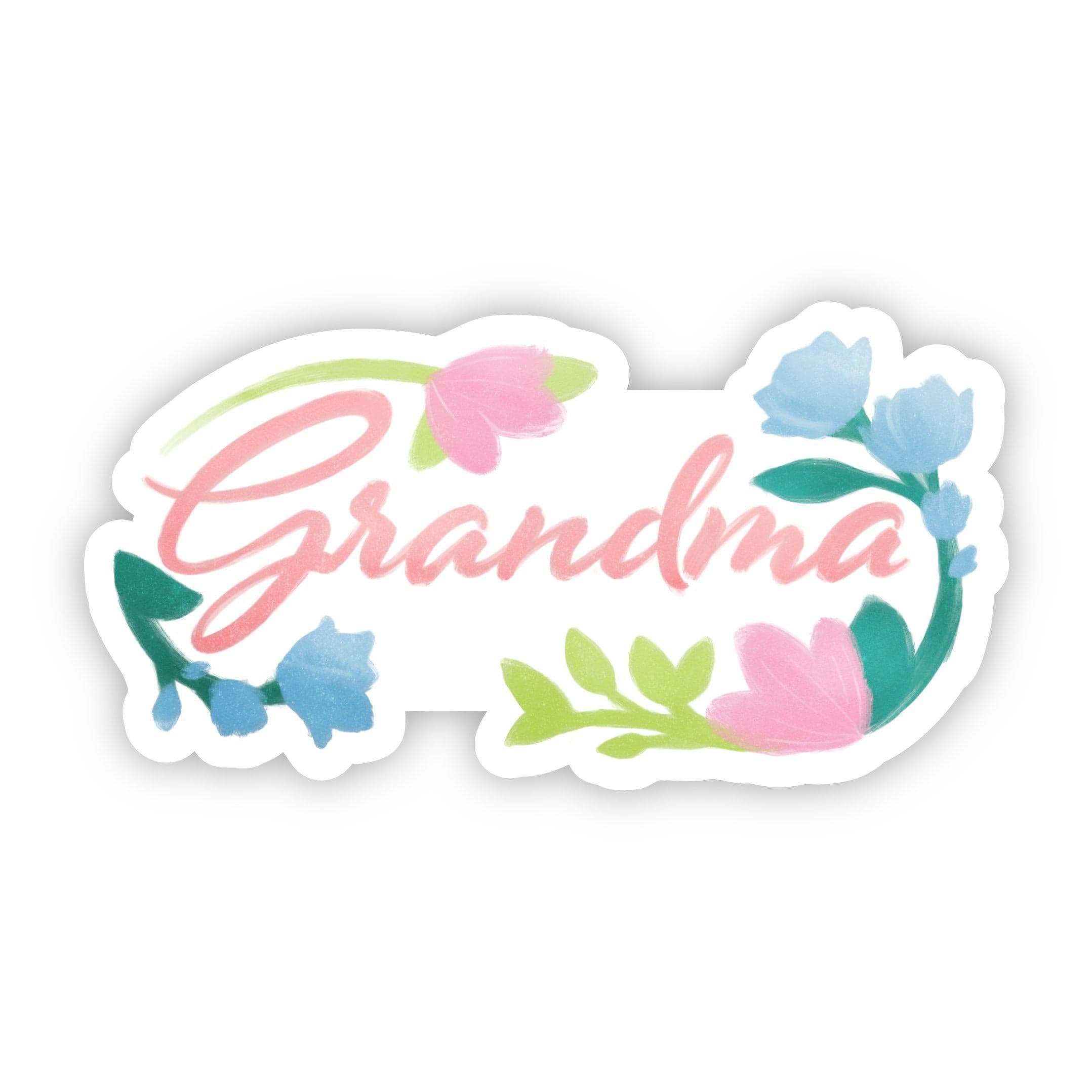  Grandma Pastel Cursive Sticker、mySite、elrpsem3k