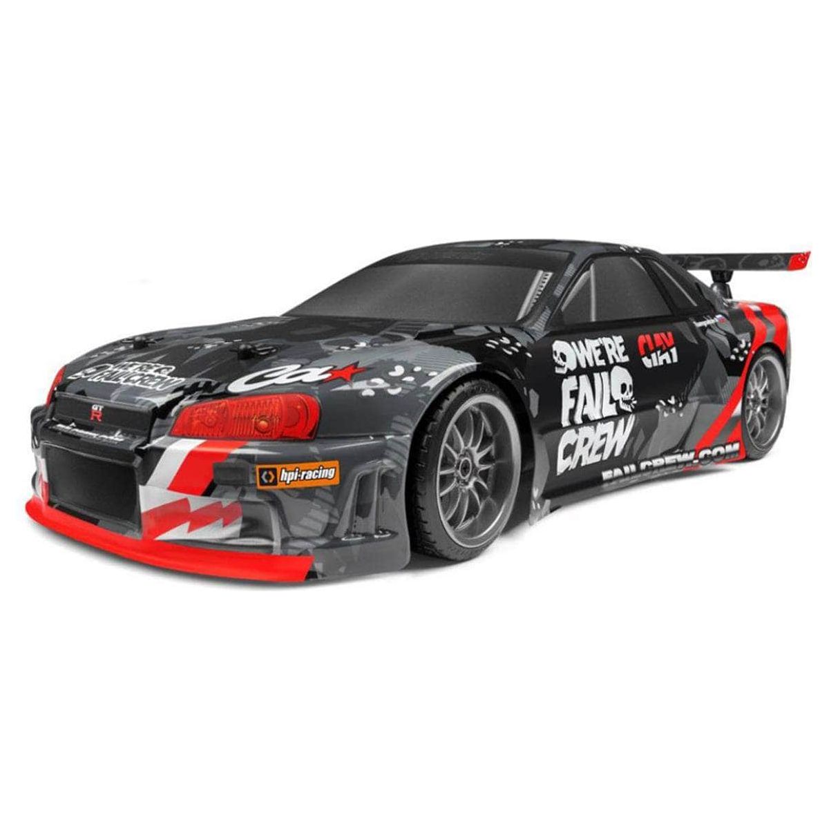  HPI120091, HPI E10 Drift Fail Crew Nissan Skyline R34 GT-R Assembled RTR、mySite、merchandisen