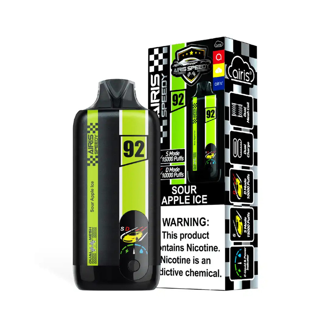 Airis Speedy 15k Puffs Disposable Vape 18mL、mySite、zt4zffjzw