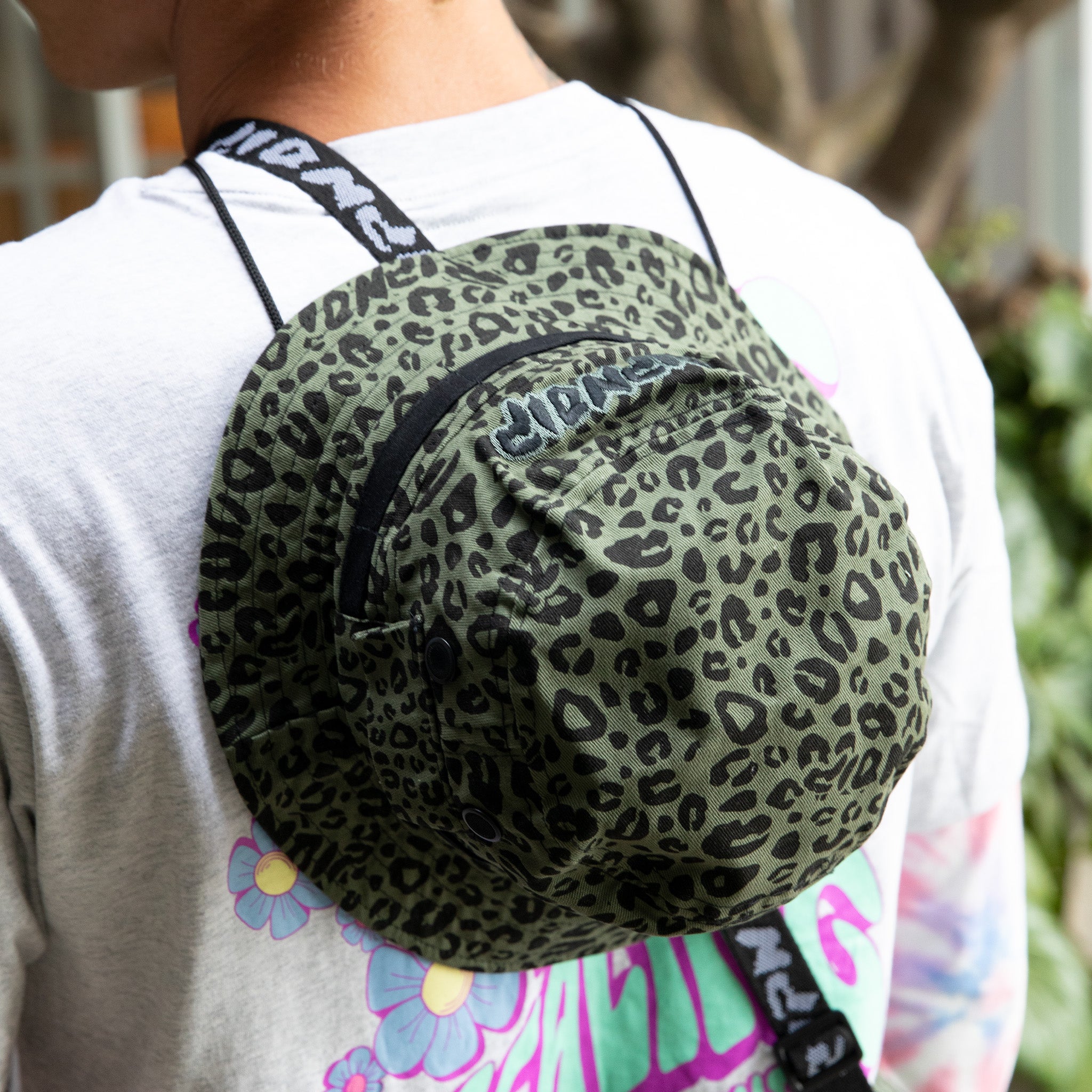  Spotted Cotton Twill Bucket Hat (Olive)、mySite、merchandisen