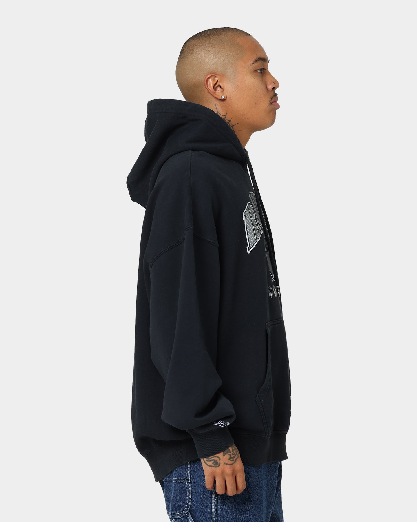 Mitchell & Ness Las Vegas Raiders Point Guard Hoodie Faded Black、mySite、zt4zffjzw