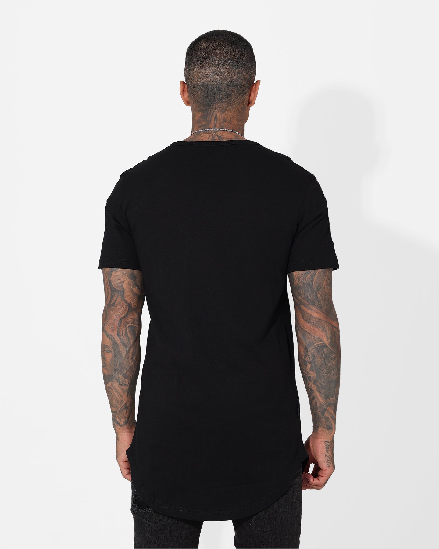 Saint Morta Numeraire Sport El Duplo T-Shirt Black/Black、mySite、zt4zffjzw