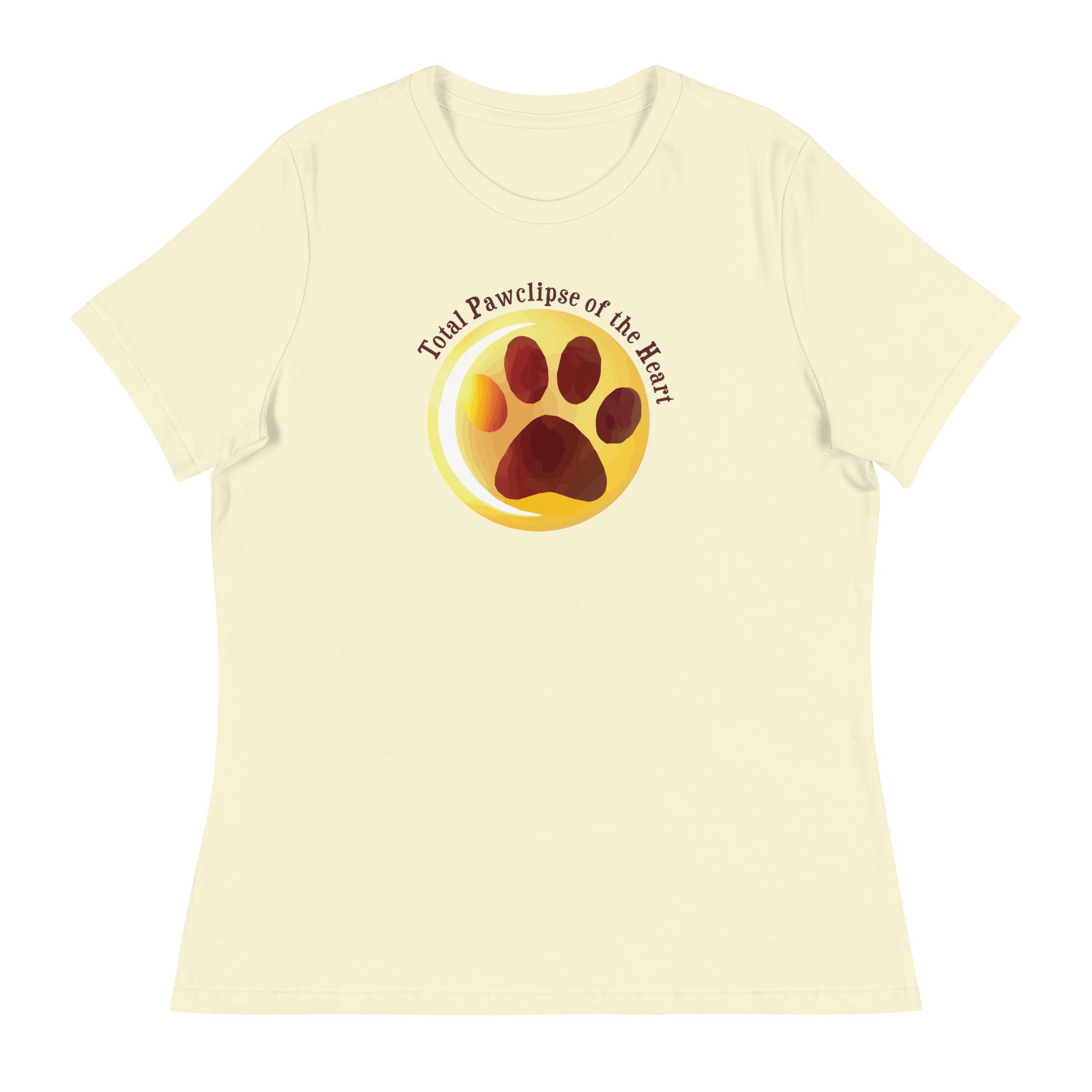 Total Pawclipse Of The Heart Women's Relaxed T-Shirt、mySite、camillekostekn