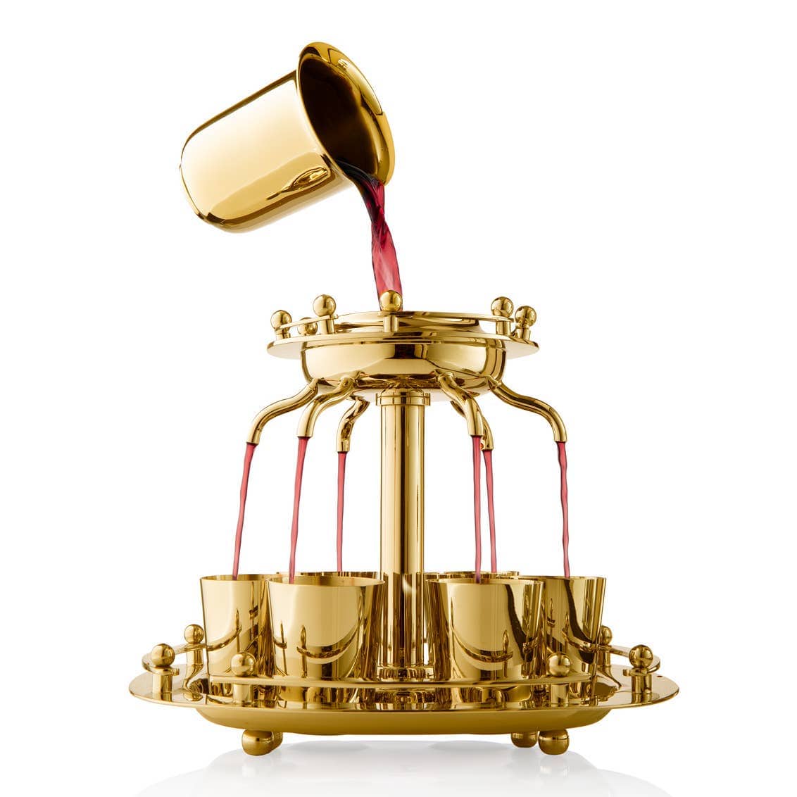 Suspension Kiddush Fountain - Gold、mySite、topwebapps