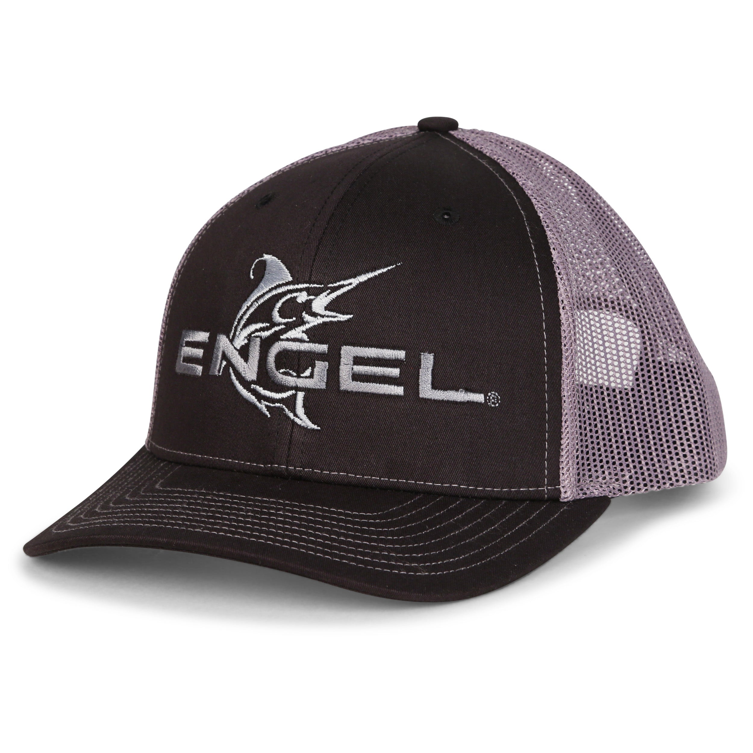 Engel Black & Charcoal 112 Trucker Cap by Richardson®、mySite、noshort