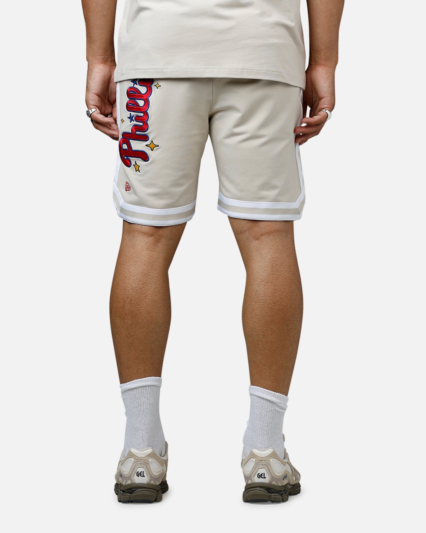 New Era Philadelphia Phillies 'Logo Select' Summer Shorts Stone、mySite、zt4zffjzw
