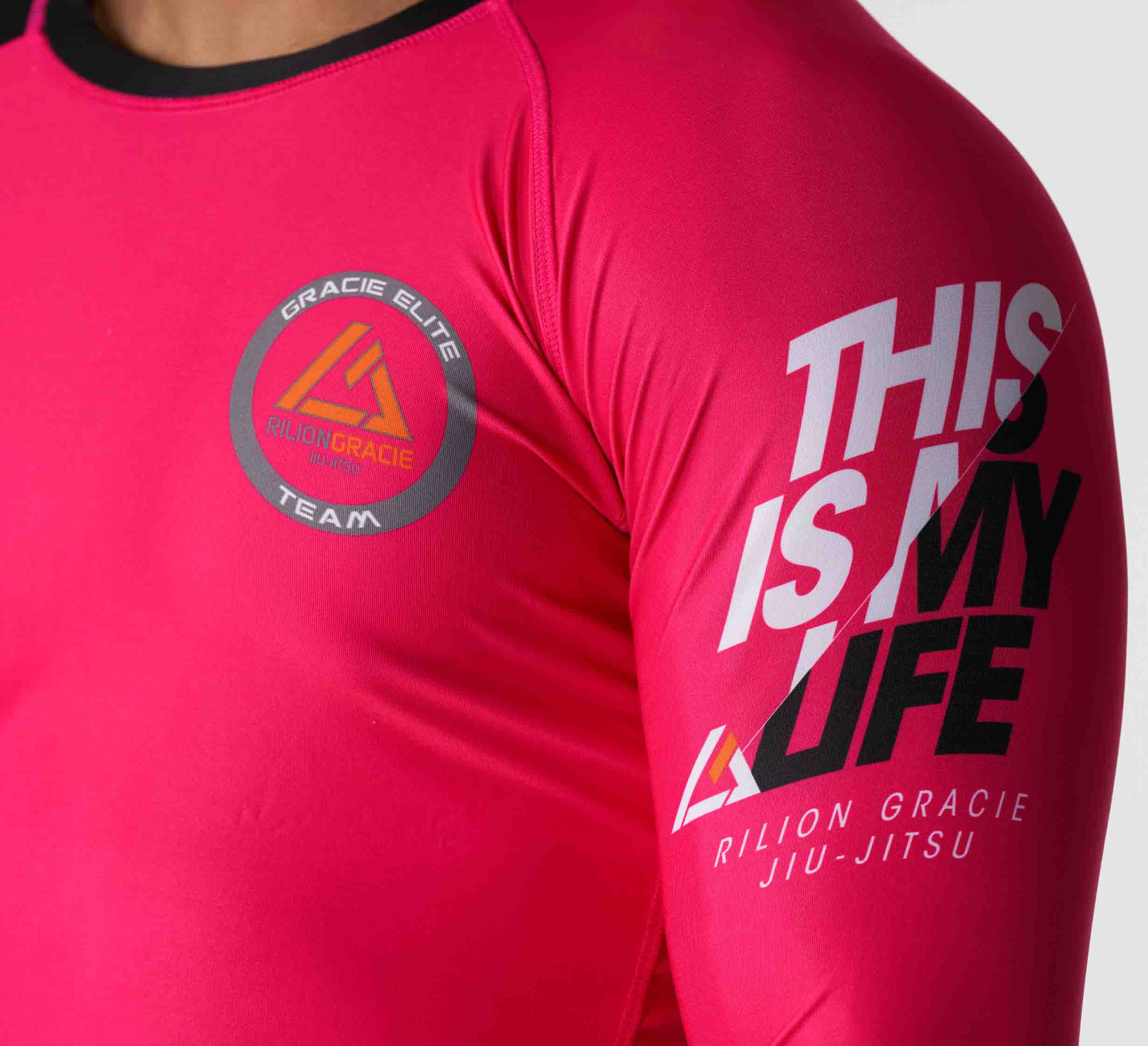 Rilion Gracie Womens Rashguard Pink、mySite、gigharbornorthrealestate