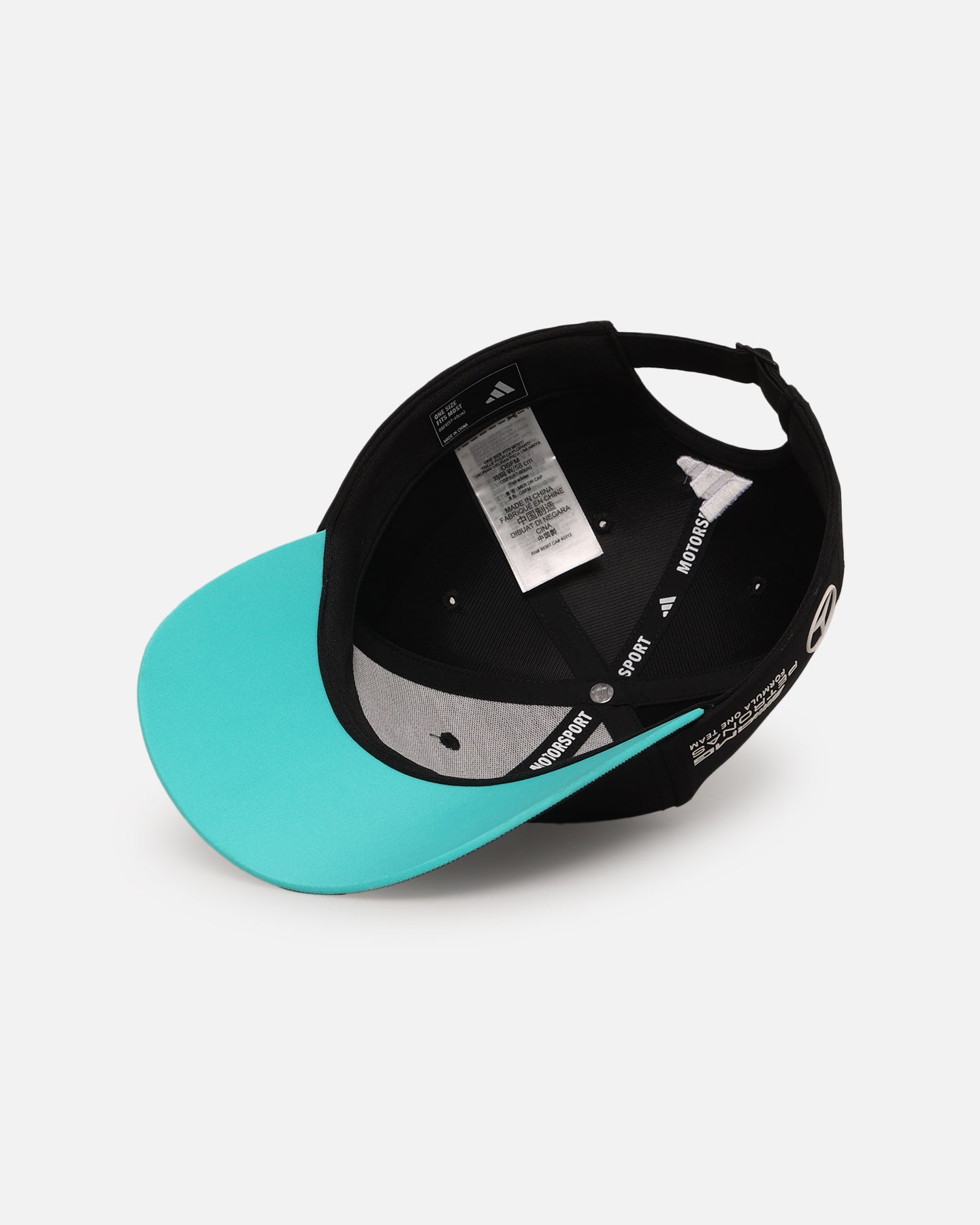 adidas x Mercedes-AMG PETRONAS Formula One 2025 F1 Driver Strapback Cap Black/White、mySite、zt4zffjzw