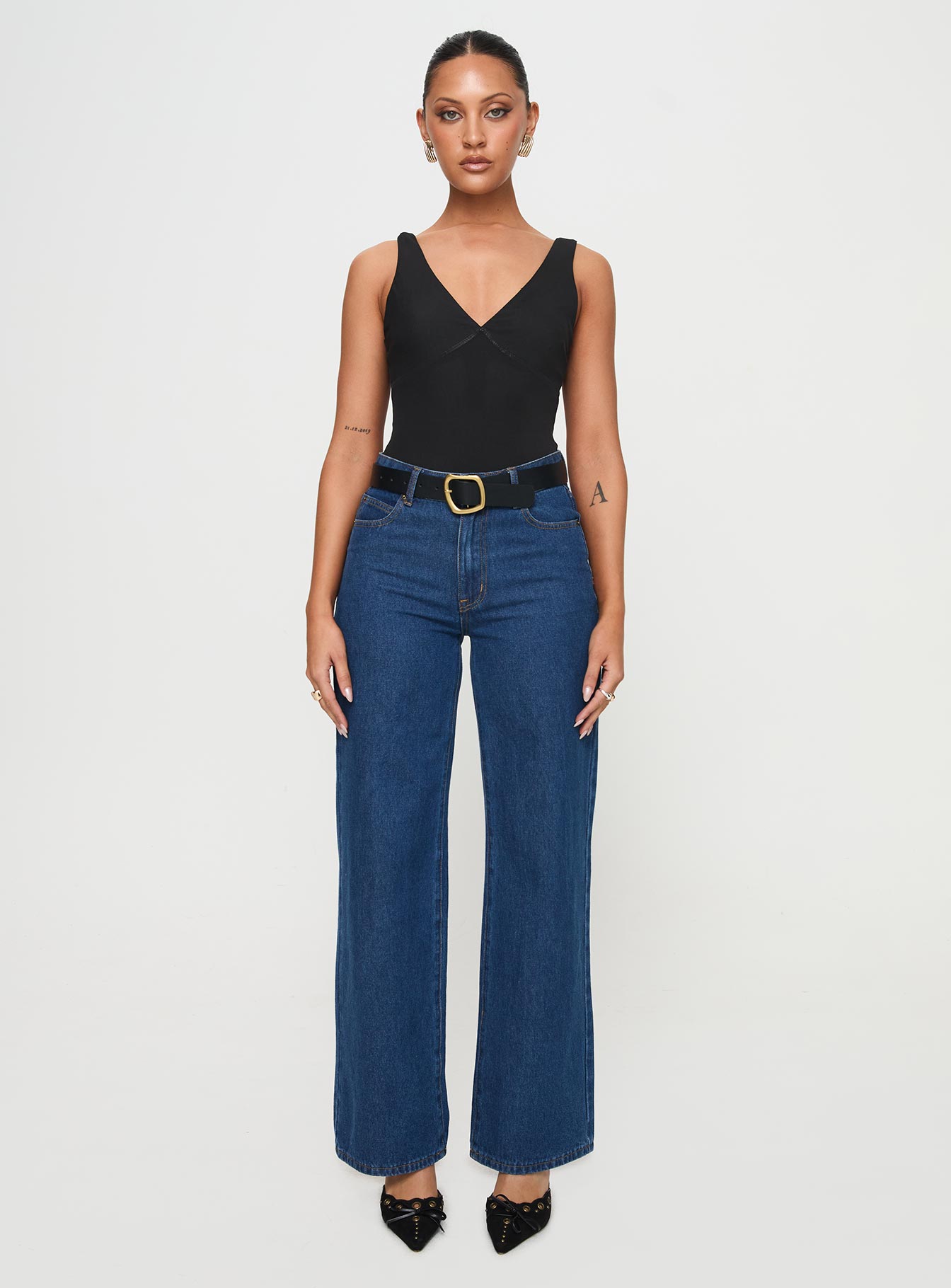 Nellie Bodysuit Black、mySite、solidvoid