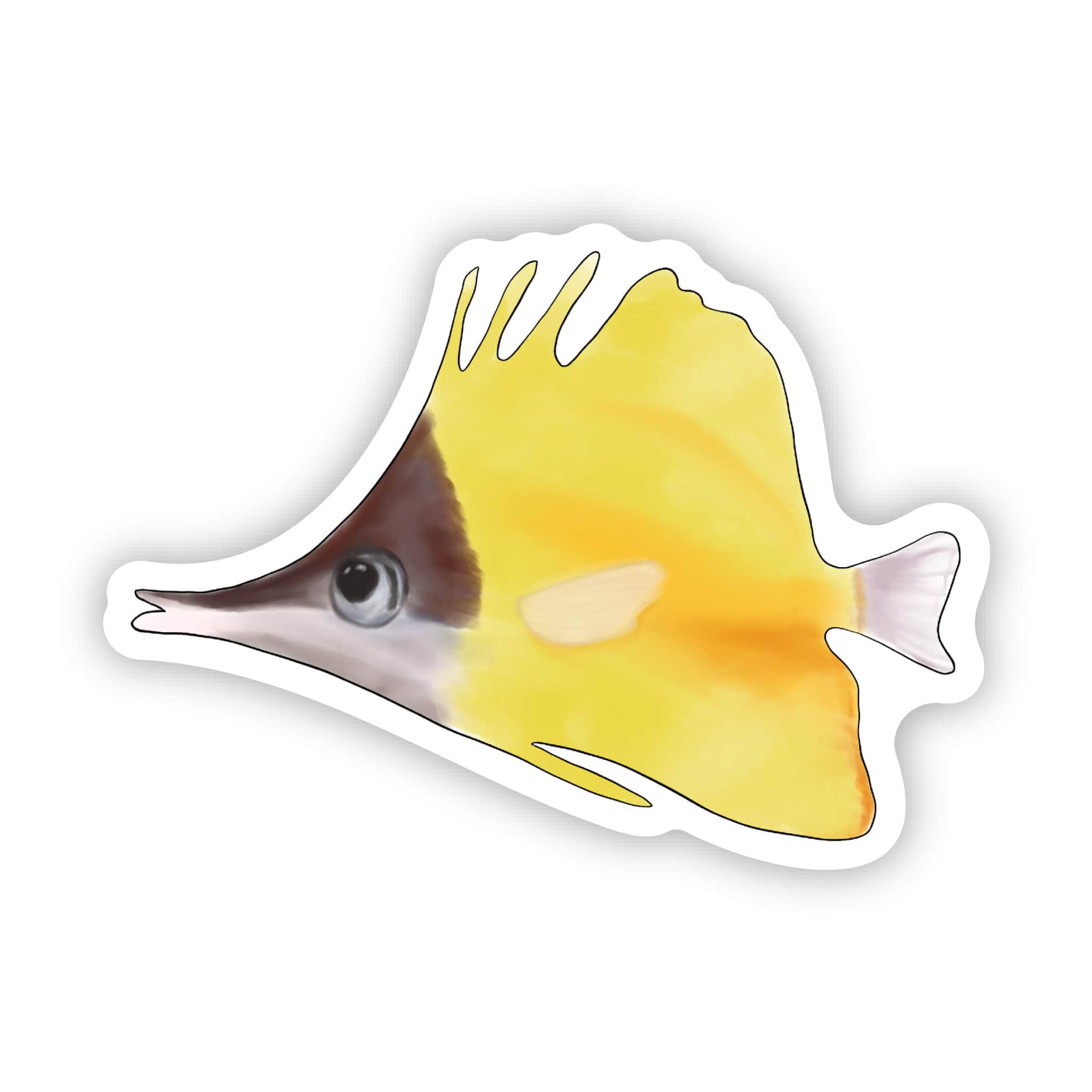  Yellow Fish Sticker、mySite、elrpsem3k