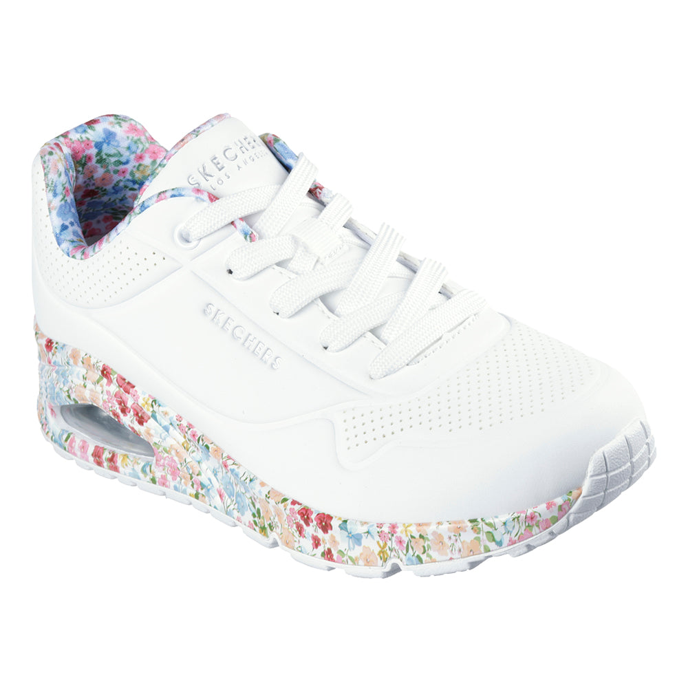 Uno Majestic Garden Floral Lace Up Sneakers、mySite、gtrtttuynbv