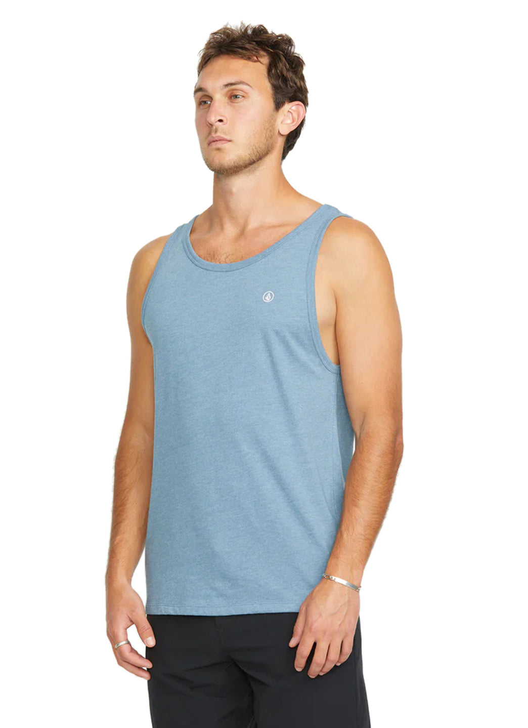 Volcom Men's Solid Heather Tank、mySite、noshort