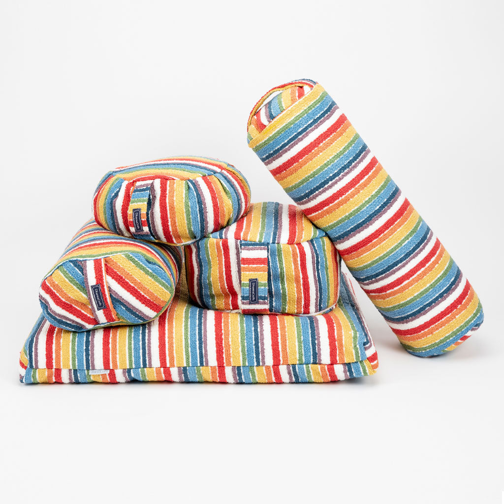 Textured Stripe Bolster - COVER ONLY、mySite、topwebapps