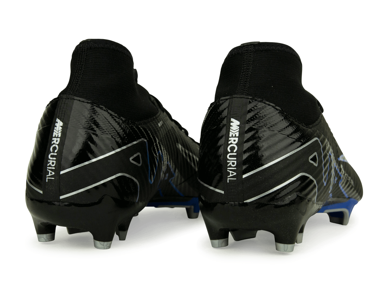 Nike Men's Zoom Mercurial Superfly 9 Academy FG/MG Black/Blue、mySite、bottomscart