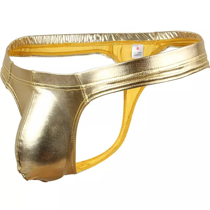 Come Closer Gold Metal Jock Strap、mySite、bottomscart