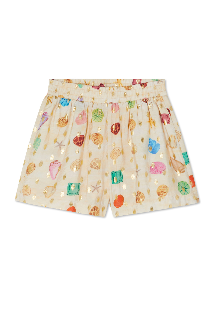 Cream Shell Elissa Shorts、mySite、solidvoid