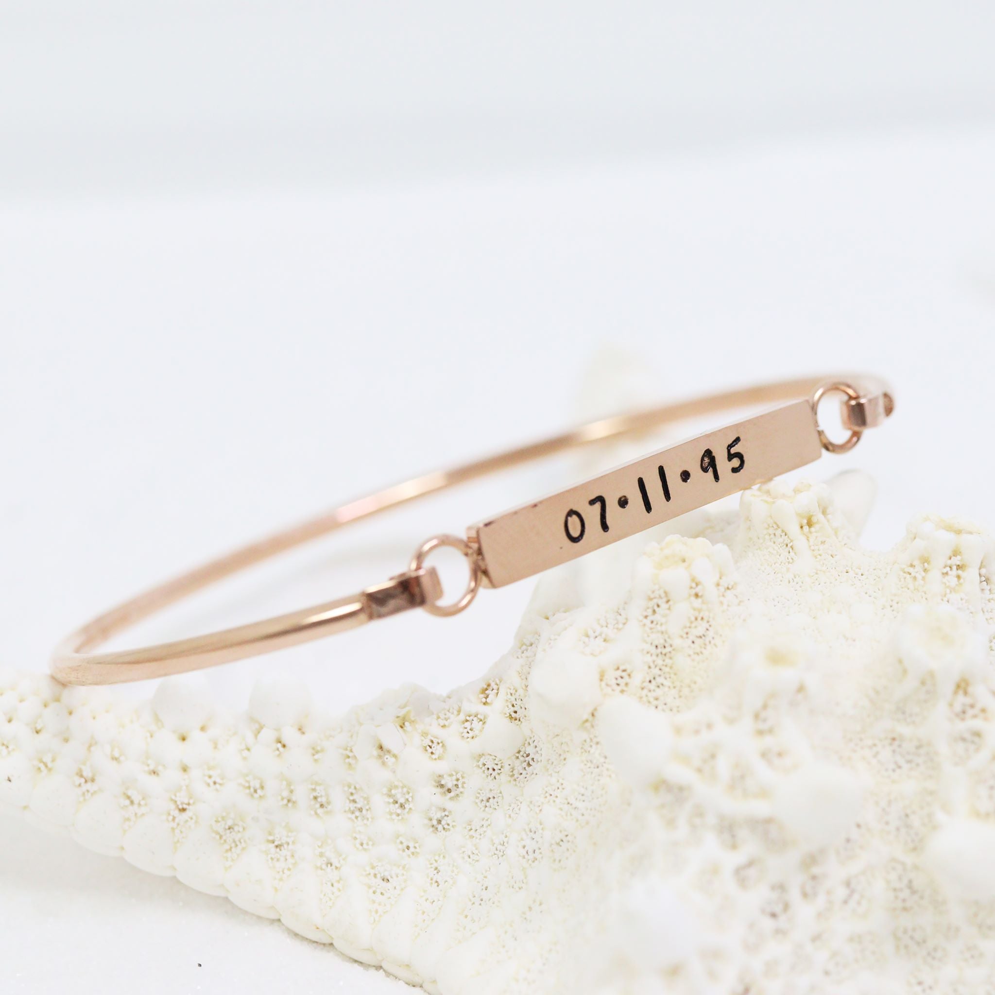 18K Gold PVD Stainless Steel Blank Flat Bar Bracelet / BRJ9043、mySite、dreamappss