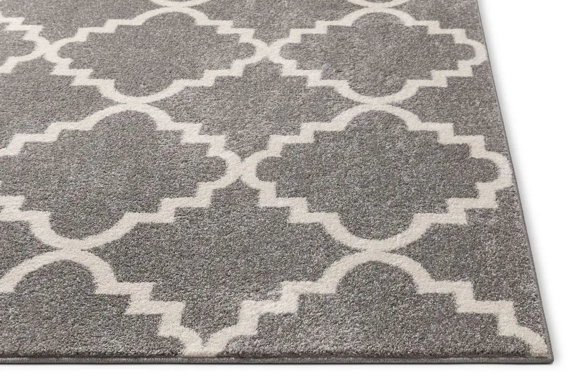 Lulu's Lattice Grey Modern Rug、mySite、gigharbornorthrealestate