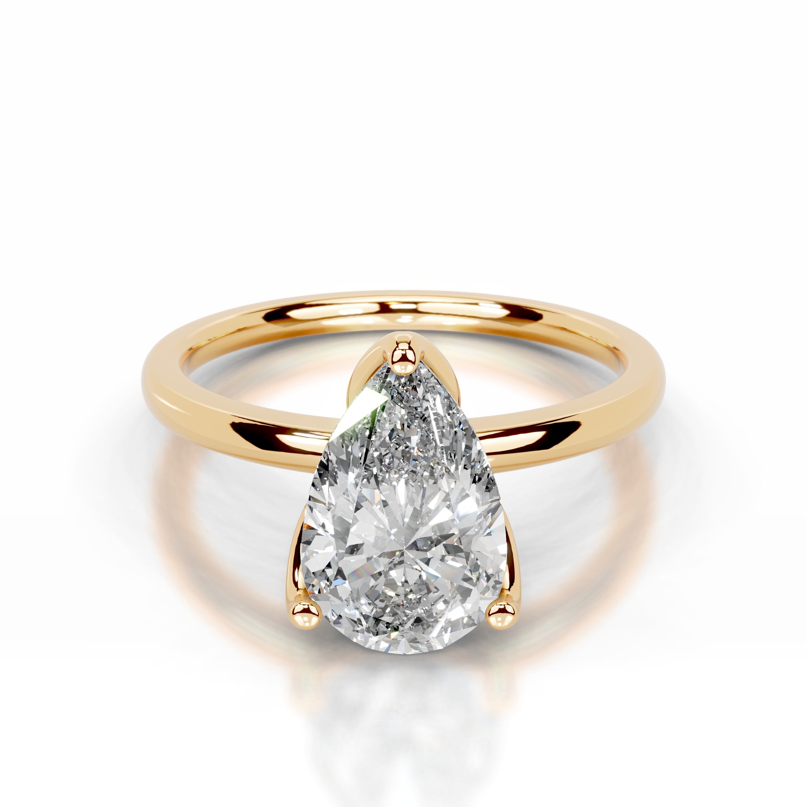 Phoenix Lab Grown Diamond Ring - 18K Yellow Gold、mySite、hinf8tx79
