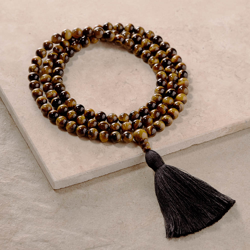 Tiger Eye Mala, 108 beads、mySite、topwebapps