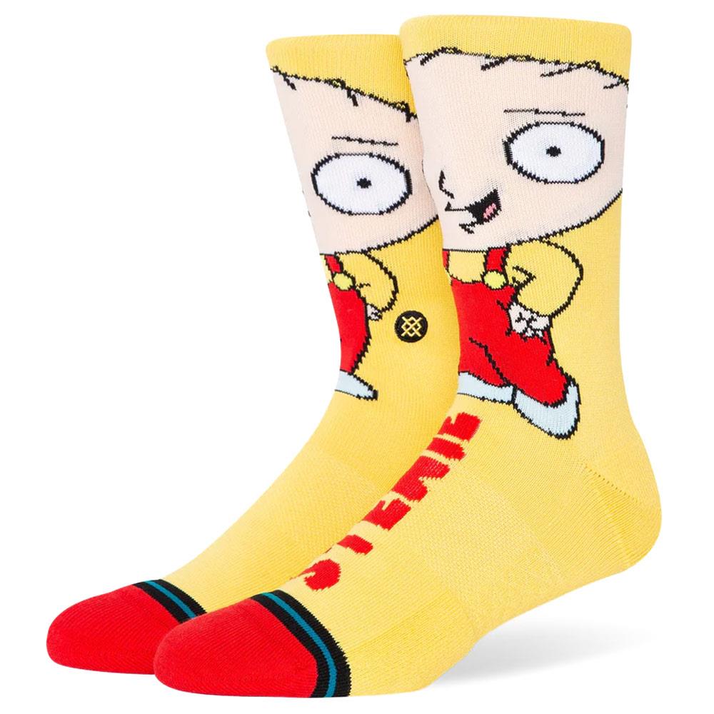  Stance Family Guy Stewie Socks - Yellow、mySite、merchandisen