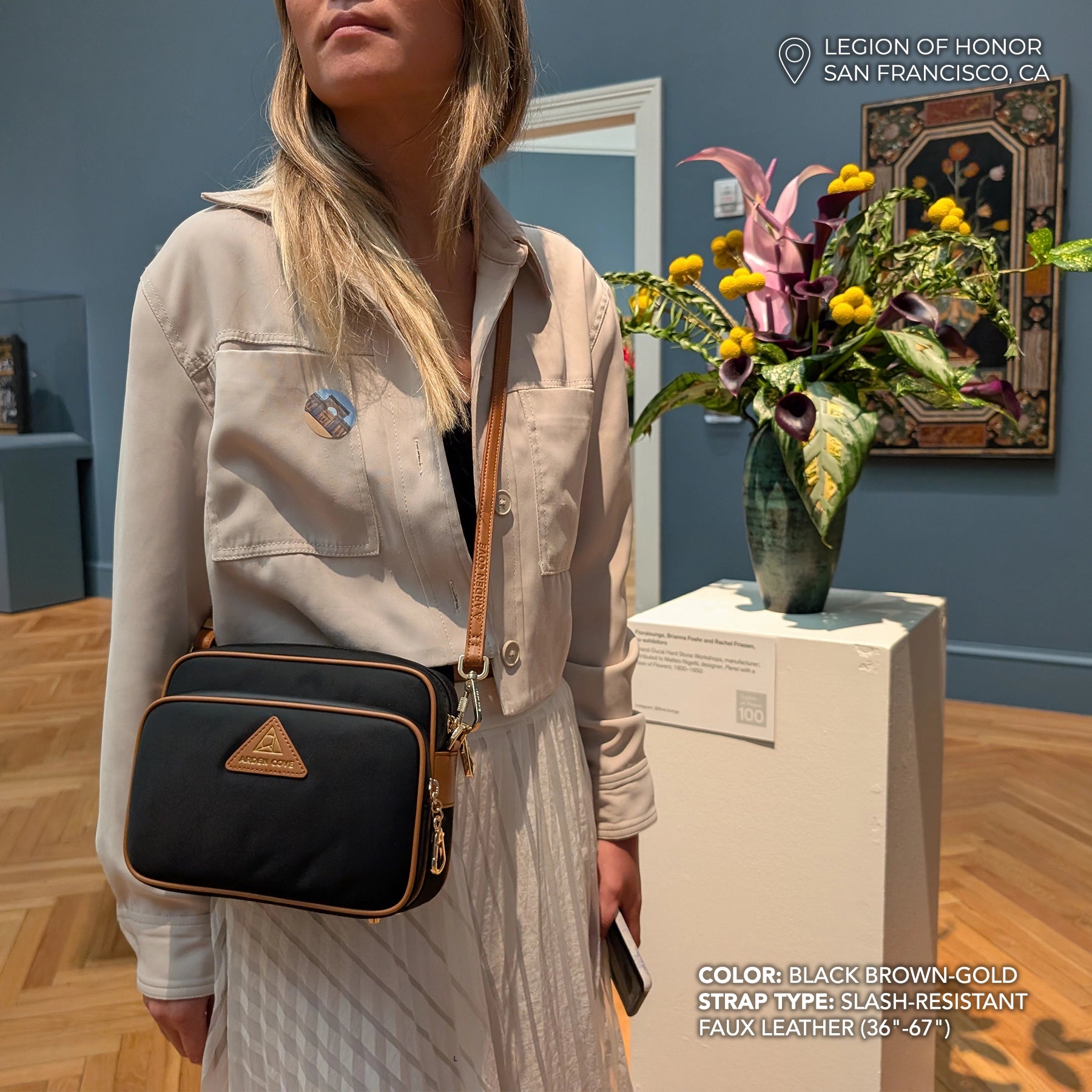 Crissy Full Crossbody with Locking Clasps Strap、mySite、garagedoors4me