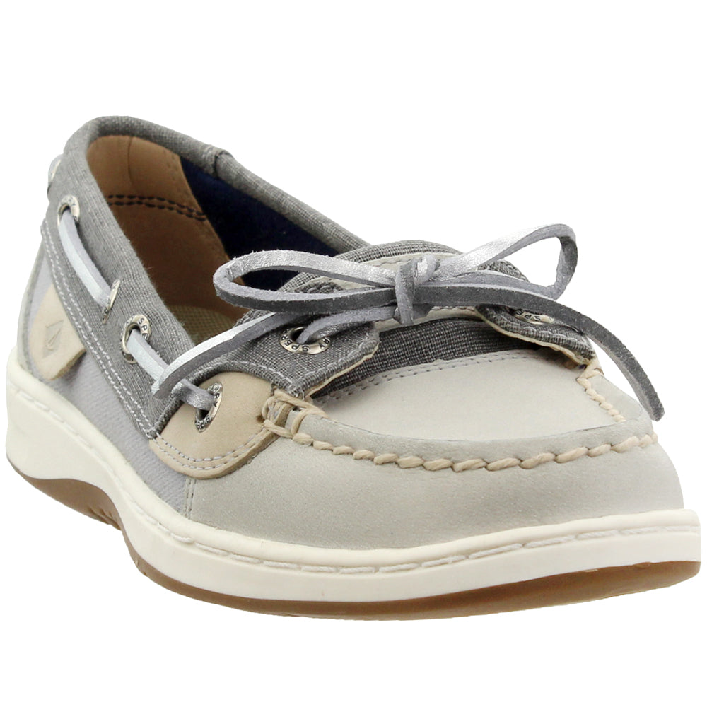 Angelfish Linen Boat Shoes、mySite、gtrtttuynbv