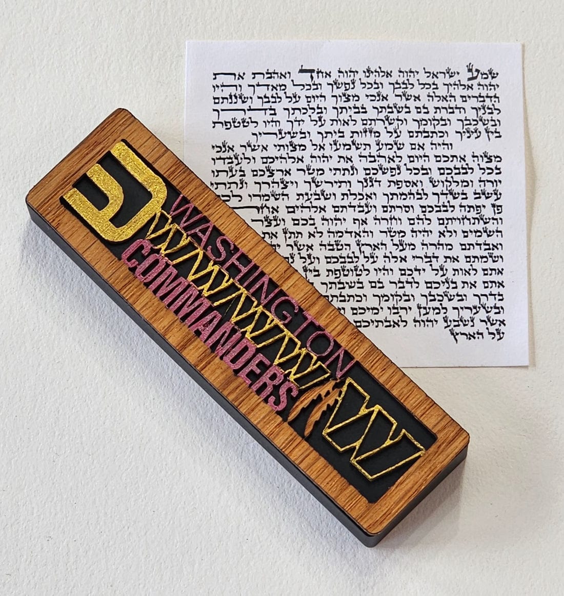 Sports Mezuzah Case by Glenn Grubard - (Choice of Team)、mySite、topwebapps