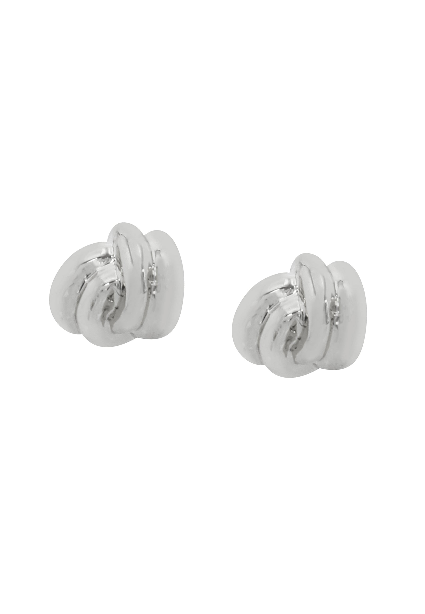 MINI KNOT STUDS SILVER、mySite、dreamappss