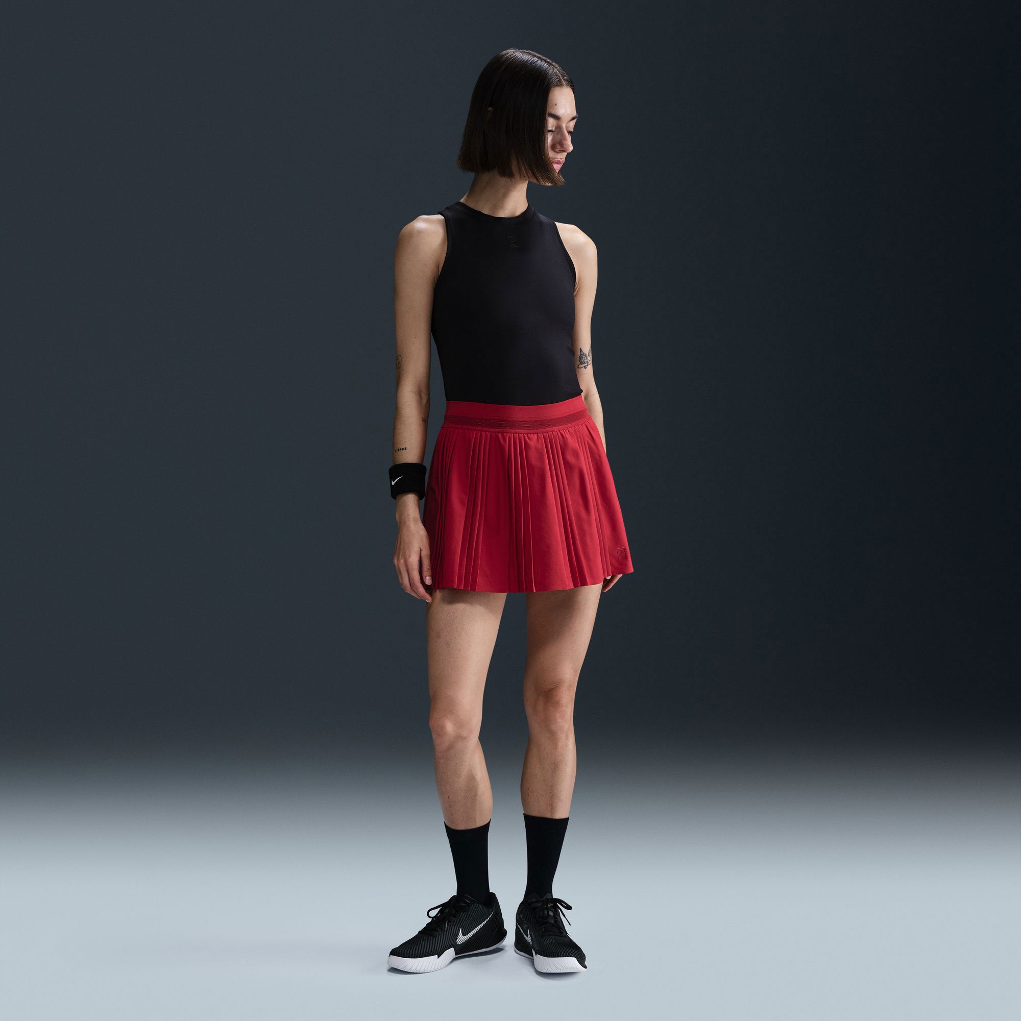 NikeCourt Advantage Women's Dri-FIT High-Waisted Pleated Tennis Skirt