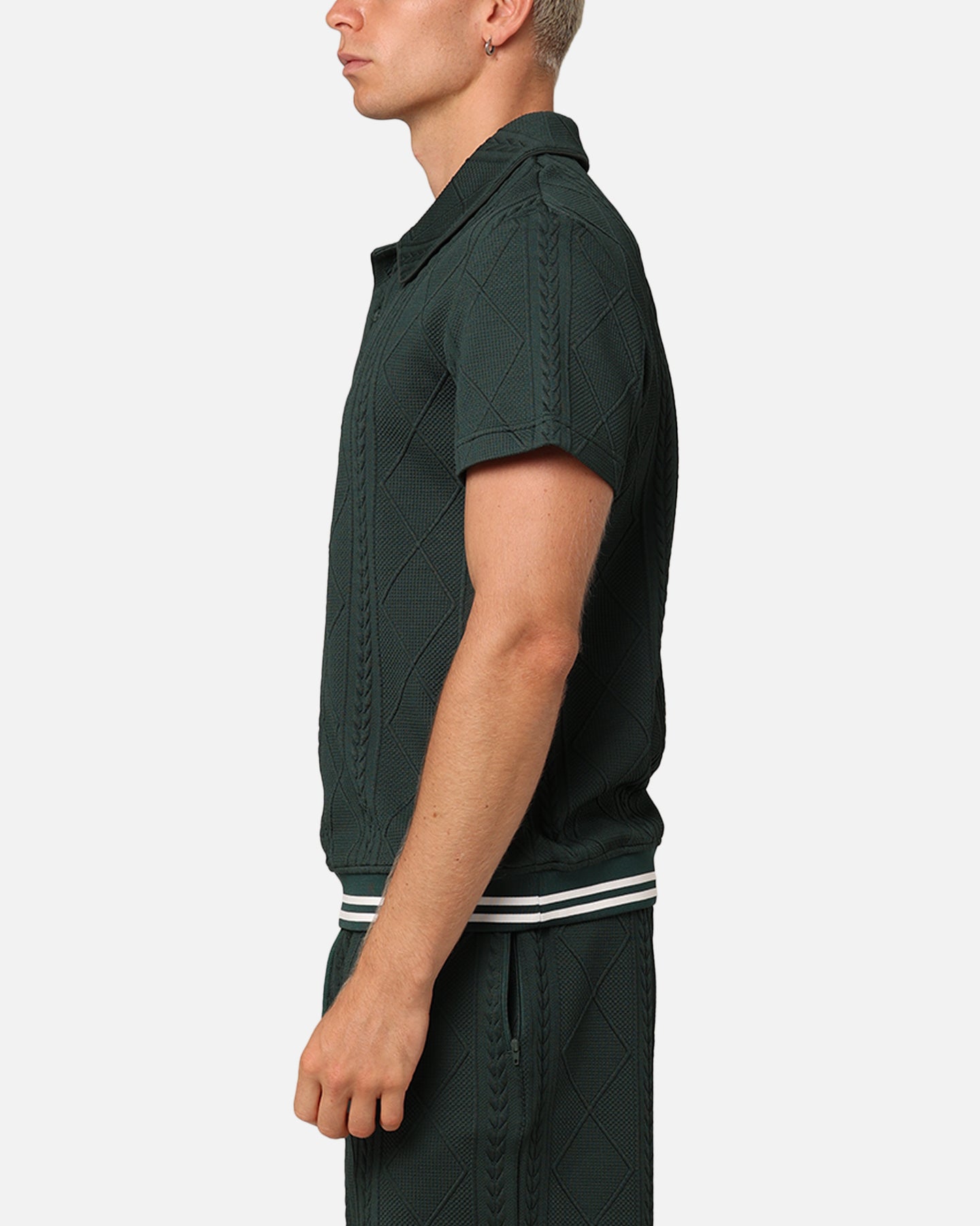 XXIII Danny Knit Polo Shirt Deep Green、mySite、zt4zffjzw