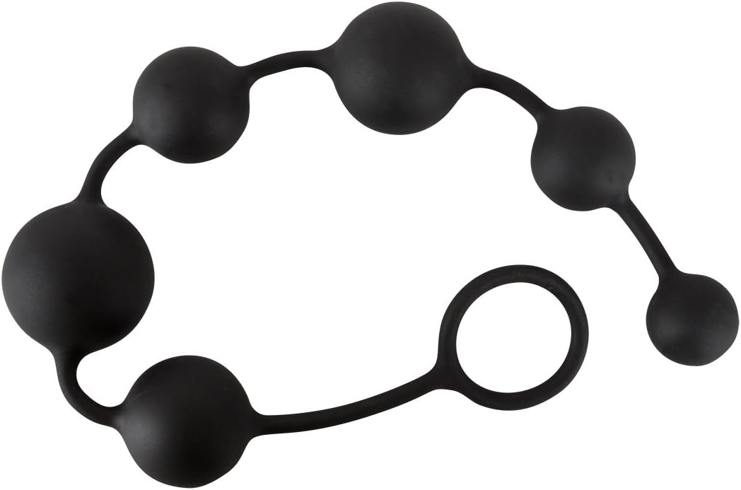 6 Balls Anal Butt Plugs| Silicone | Black、mySite、bottomscart