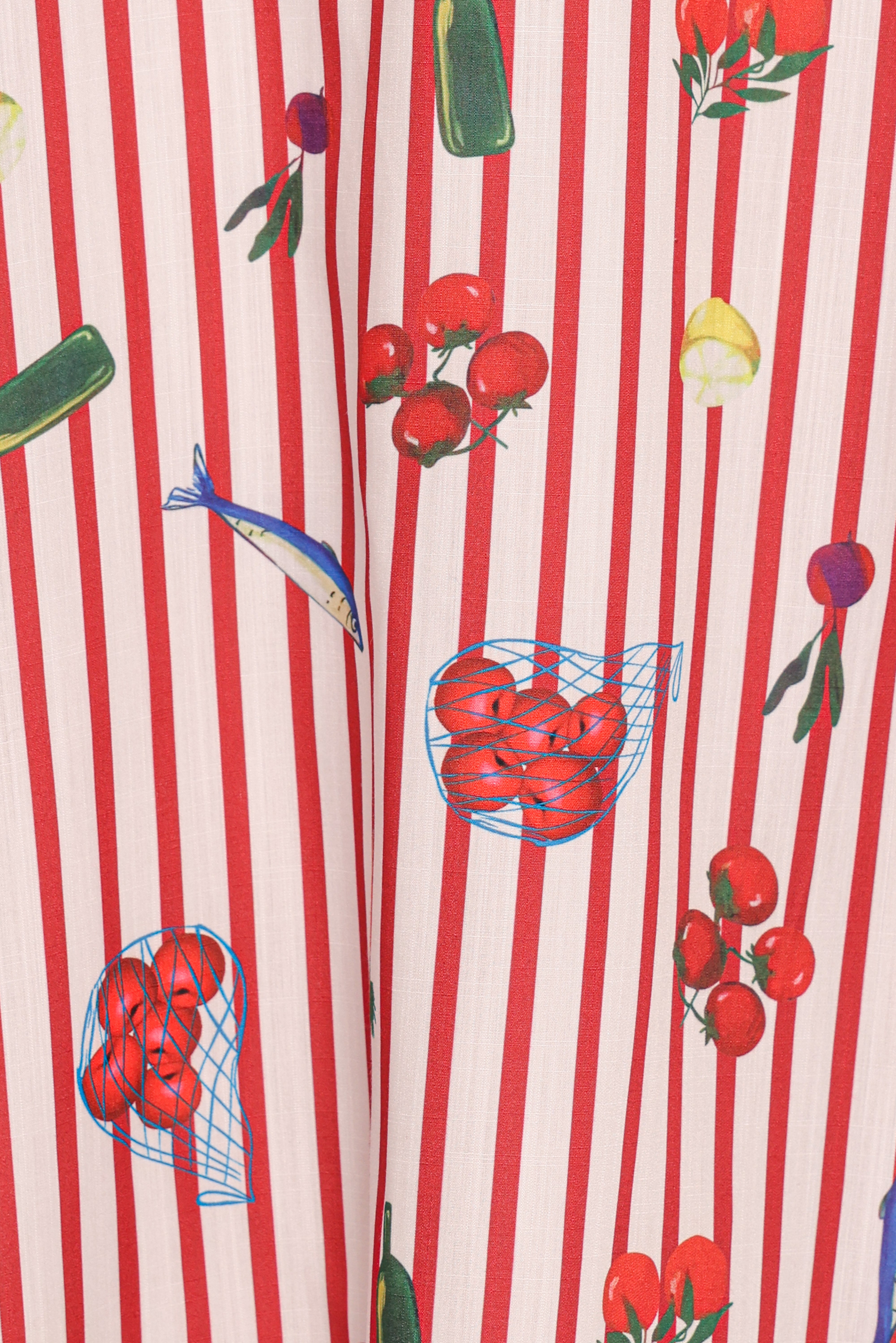  Soph Strapless Maxi Dress - Red Picnic Stripe、mySite、sugarbowlscore